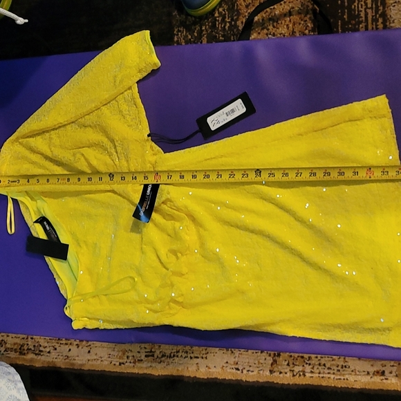 New York and Company Neon Dress - Picture 2 of 12